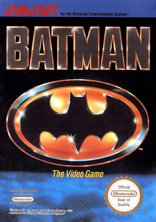 Batman - The Video Game (Europe) box art